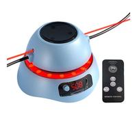 Máquina para saltar la cuerda: entrenador eléctrico para saltar la cuerda con 1 a 10 niveles de velocidad, música con efecto de luz de siete colores, cuerdas para salta inalámbricas | Equip