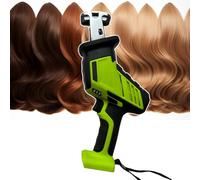 Máquina Para Trasplantar Pelucas, Trenzadora De Rastas Portátil, Semiautomática (batería De 3 Horas) + Trenzado Automático, Tensa El Cabello Y Lo Iguala, Ahorra Tiempo,Green