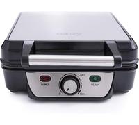Máquina Para Waffles XXL Tamaño 1500W Para 4 Waffles Antiadherente Camry CR 3025