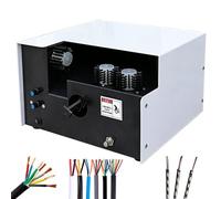Máquina pelacables automática, trenzado de escudo de cable, longitud de la rama 5-60 mm, ajustable hacia adelante hacia atrás para un reciclaje eficiente de cables