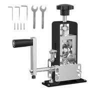 Maquina Pelacables Electricista Con Manivela - Automático y Manual para Cables de 1-25 mm, Pela Cables de Electricidad para Cobre y Chatarra (Modelo Negro)