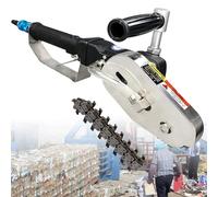 Máquina pelacables neumática, alta velocidad de 2500 rpm para un eficiente desecho de papel y cartón, herramienta de corte de dientes de cadena de acero de aleación