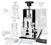 Máquina Pelacables, Weytoll Pelacables Doméstico Portátil, Herramienta Manual para Pelar Cables, Máquina Peladora de Cables Eléctricos con Soporte de Manivela, Uso con Taladro Eléctrico Manual