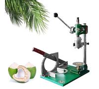 Máquina peladora de agujeros de coco, herramienta de apertura vertical de coco fresco joven, cortador de acero inoxidable 304 para un fácil acceso a la bebida