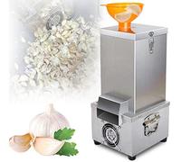 Máquina peladora de ajo Industrial 180W con tolva 25KG/H, Máquina separadora de ajo eléctrica, Máquina peladora de ajo Comercial de Acero Inoxidable - Herramienta para restaur