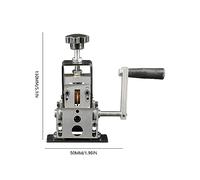 Máquina peladora de cables, Pelacables Manual, pelador operado por taladro con manivela for pelar chatarra de cobre, diámetro de 1-21mm(Iron frame B)