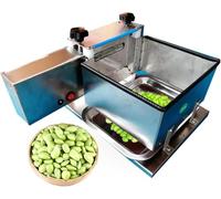 Máquina peladora de frijoles, desgranadora de guisantes, máquina peladora de guisantes semiautomática comercial, máquina desgranadora de guisantes eléctrica, peladora de guisantes