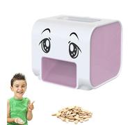 Máquina peladora de girasoles, descascaradora eléctrica de semillas de 155 g, herramienta automática de galletas, pelador recargable por USB, dispositivo de interruptores táctiles, divertido