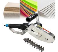 Máquina peladora de Papel Industrial de residuos neumáticos de cartón, Pelacables para Cajas de cartón, Herramienta de Corte de Bordes con Cadena de Acero aleado, Alta Velocidad de 2500 RPM