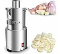 Máquina peladora eléctrica de ajo de 200 W, separador de ajo de acero inoxidable de alta eficiencia para uso doméstico y comercial, capacidad de 30 kg/h, fácil de limpiar, diseño duradero