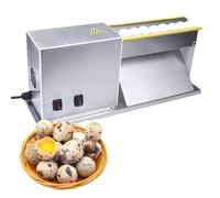 Máquina peladora eléctrica de huevos de codorniz e 25 kg/h, motor de cobre puro, hacia adelante y hacia atrás, para restaurantes y supermercados