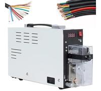 Máquina peladora eléctrica de inducción, torsión y pelado de cables con pantalla digital, adecuada para cable de 0,03 a 4,0 mm², longitud de pelado de 1 a 20 mm, hoja en forma de V