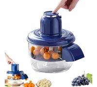 Máquina peladora eléctrica de uva, removedor de piel pelador de ajos, nueva herramienta automática de pelado de frutas pequeñas 2025, máquinas peladoras inteligentes comerciales recargables para uvas