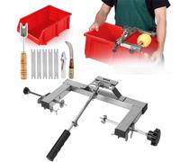 Máquina peladora manual de piña con cesta, removedor de piel de fruta de acero inoxidable, herramienta de procesamiento de pelado ajustable para tienda de frutas, mercados de agricultores