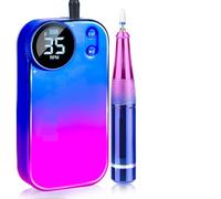 Máquina perforadora de uñas, Kit de taladro eléctrico profesional for uñas, máquina pulidora de uñas recargable, lima lijadora de uñas de bajo ruido