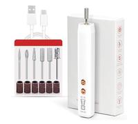 Máquina perforadora de uñas, Taladro eléctrico for uñas, kit profesional de lima de uñas for uñas acrílicas en gel y polvo de inmersión.