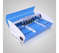 Máquina perforadora eléctrica de 520 mm, cortador de metal resistente para portadas de libros, menús, boletos, fotos, documentos, tarjetas e invitaciones