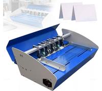 Máquina plegadora de papel eléctrica 3 en 1, puntuación y sangría de 460/520 mm, máquina plegadora de papel de puntuación con panel de escala preciso para documentos, tarjetas, fotos(460mm)