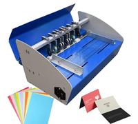 Máquina plegadora de Papel eléctrica Marcador de Plegado de Papel Resistente de 20,5 Pulgadas, máquina plegadora eléctrica 3 en 1 for Cubiertas de Libros, Tarjetas, álbumes de Fotos