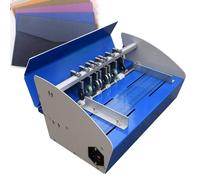 Máquina plegadora eléctrica 3 en 1. Plegadora de Papel de 520 mm con Escala graduada de precisión, Ideal for Documentos, Tarjetas, fotografías, Invitaciones y menús.