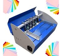 Máquina plegadora eléctrica 3 en 1: plegadora de Papel de 520 mm con Escala graduada precisa en el Panel, Adecuada for Plegar Documentos, Tarjetas, fotografías, Invitaciones y menús.