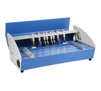 Máquina plegadora eléctrica 5 en 1 de 20,5", cortadora de papel multifunción, troqueladora, marcadora y punteadora, herramientas for libros y fotos.