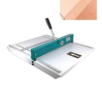 Máquina Plegadora Manual A3, Plegadora de Papel de 480 mm con Regla de Posicionamiento, Máquina de Marcado de Papel de Alta Resistencia, Profundidad de Sangría de 0.8 mm