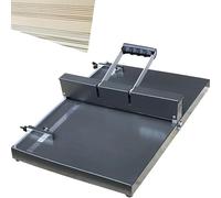 Máquina Plegadora Manual De 350 Mm, Herramienta De Plegado Y Rayado De Escritorio De Metal Resistente, Compatible Con Papel A3/A4, Tarjetas De Felicitación, Folletos Y Papeles Fotográficos