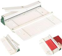 Máquina Plegadora Manual De Alta Resistencia, Herramienta De Plegado Y Puntuación De Papel A3/A4 Con Escala Transparente Y Bloque De Posicionamiento Extendido, Perfecta For Prensa De Libros