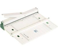 Máquina plegadora manual, herramienta resistente for plegado y rayado de papel de 13,78 pulgadas con bloque de posicionamiento extendido y escala transparente, for prensado de libros