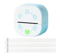 Máquina portátil Bluetooth para hacer pegatinas térmicas, etiquetas y diarios sin tinta, compatible con iOS/Android.