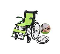Máquina Portátil De Desplazamiento De Silla De Ruedas Móvil Cómoda Al Aire Libre Con Brazos Abatibles, Transporte Plegable De Aleación De Aluminio Ultraligero Desplazamiento De Silla De Ruedas Móvil