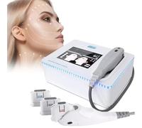 Máquina portátil de lifting corporal antienvejecimiento,masajeador facial,dispositivo de lifting facial portátil, masajeador de cuello,con cabezales de 3/5 cartuchos, sondas de 10 000 disparos 3heads