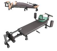 Máquina portátil de tracción y descompresión de cuerpo completo para uso doméstico, cama de masaje de vértebra cervical y lumbar, camilla cervical lumbar física