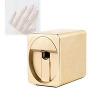 Máquina portátil para decoración de uñas, impresora de uñas inteligente 3D totalmente automática, que integra impresión y pintura, con más de 1000 diseños incorporados.(Brass)