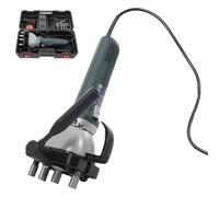 Máquina portátil para el canteado de conductos, 1400 W, eléctrica, para el canteado de bordes de tuberías de aire, 4-10 m/min, bloqueo/liberación rápido, selladora portátil(1.2mm-1.5mm)