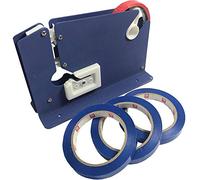 Máquina Precintadora Cierra Bolsas con 3+1 Rollos | Selladora Bolsas Plástico | Dispensador Cinta Adhesiva