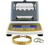Máquina probadora de pureza de oro, probador de valor K, kit de prueba de plata para análisis de joyas y metales preciosos con un peso de precisión de 0,001 g