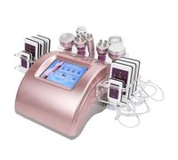 Máquina profesional 9 en 1 para adelgazar el cuerpo y reafirmar la piel, cavitación RF y terapia de vacío de 40 KHz para reducción de grasa, contorno de cintura y antienvejecimiento, equipo de salón