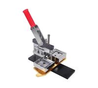 Máquina profesional de prensado de insignias cuadradas for refrigerador, máquina Manual for hacer imanes de nevera de 50x50mm/63,5x63,5mm(50x50mm machine)