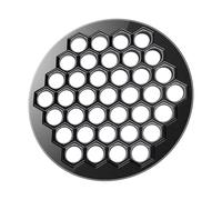 Máquina profesional para hacer bolas de masa hervida con 37 cavidades, molde de prensa de raviolis de metal para hacer albóndigas rápidas y uniformes