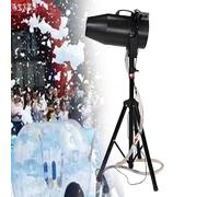 Máquina profesional para hacer espuma, chorro de espuma de ángulo ajustable de 1000 W para fiestas, niños, eventos al aire libre, dimensiones 45 x 25 x 120 cm, fácil de usar