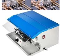 Máquina Pulidora Al Vacío, Máquina Pulidora De Molino De Roca Para Joyería, Máquina De Escritorio De Doble Cabezal Con Tubo De Luz, Velocidad Ajustable De 0-8000 Rpm, Utilizada Para Pulir Joyas