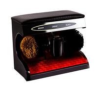 Máquina pulidora automática de zapatos, cepillo eléctrico para zapatos, para el hogar, hotel, oficina, con abrillantador incluido