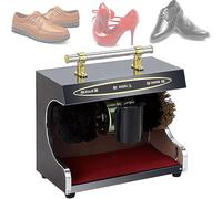 Máquina pulidora automática de zapatos de inducción, limpiador eléctrico de zapatos manos libres para el hogar y espacios públicos como vestíbulos de hoteles