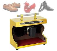 Máquina pulidora automática de zapatos de inducción, limpiador eléctrico de zapatos manos libres para el hogar y espacios públicos como vestíbulos de hoteles