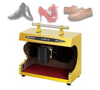 Máquina pulidora automática de zapatos, diseño de inducción totalmente automático para uso doméstico y público eficiente, pulidora eléctrica de titanio