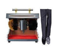 Máquina pulidora automática de zapatos, pulidora de inducción eléctrica, brillo sin esfuerzo para todo tipo de zapatos, ideal para uso doméstico y público, cuerpo de titanio duradero