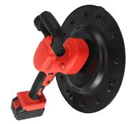 Máquina Pulidora de Alisado de Paredes con Paleta Eléctrica,Kit de Máquina de Alisado de Superficies de Paredes de Cemento de Mano,Para Construcción de Superficies de Mortero de Pared,2battery