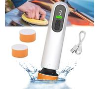 Máquina Pulidora de Automóviles, 40W Mini Máquina Pulidora Máquina Pulidora Inalámbrica Portátil con Batería 2000 mAh Máquina Pulidora de Automóviles para el Cuidado del Automóvil